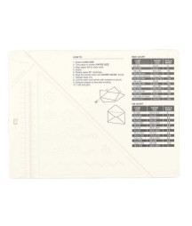 VAESSEN CREATIVE - Card + envelope maker kit with punch