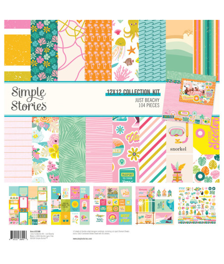 SIMPLE STORIES - Just Beachy Collection Kit