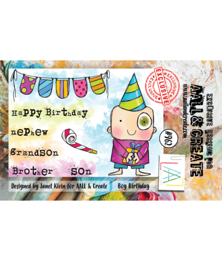 AALL & CREATE - Stamp Set A7 Boy Birthday (AALL-TP-962)
