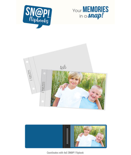 SIMPLE STORIES - Refills Album Flipbook 4x6