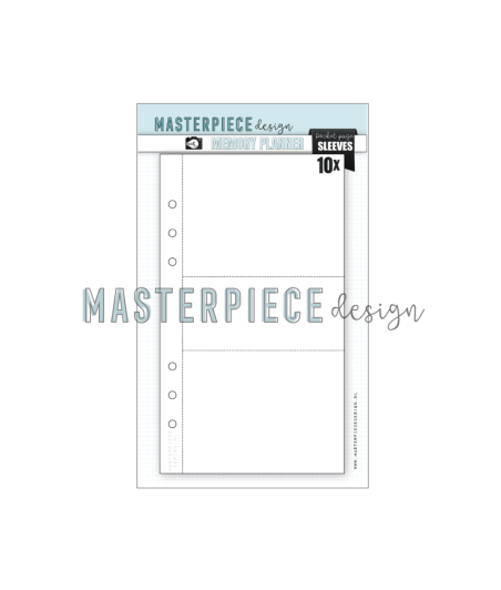 MASTERPIECE DESIGN - Page protector - Buste trasparenti per album 4×8