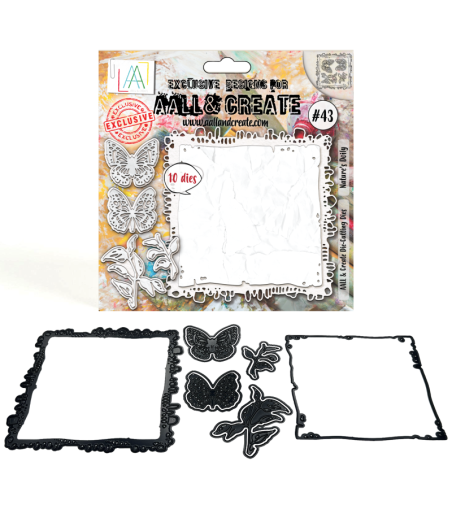 AALL & CREATE – Die set –Nature's Doily n 43