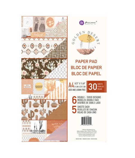 PRIMA MARKETING - Desert A4 Paper Pad