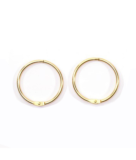 Vaessen Creative - Anelli per Rilegatura 38mm - 2 pezzi Oro