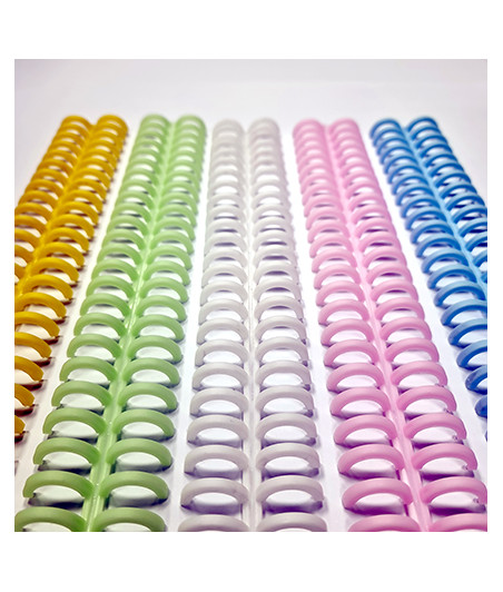 Spirale bianca con chiusura automatica 1 pz