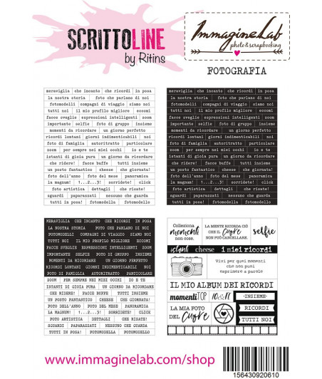 SCRITTOLINE by Ritins - Fotografia