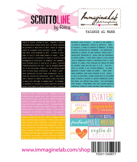 SCRITTOLINE by Ritins - Vacanze al mare