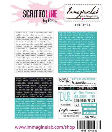 SCRITTOLINE by Ritins - Amicizia