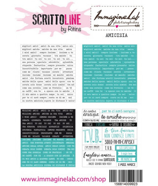 SCRITTOLINE by Ritins - Amicizia