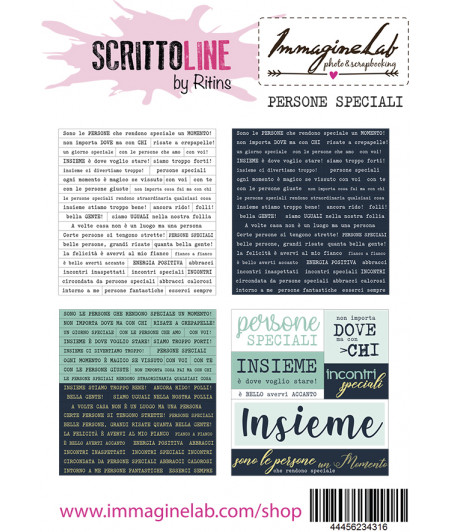 SCRITTOLINE by Ritins - Persone speciali
