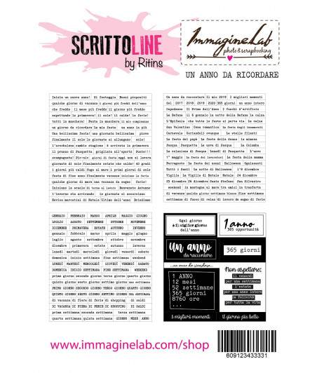 SCRITTOLINE by Ritins - Un anno da ricordare