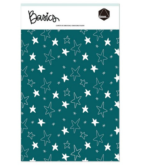 DUNAON - Embossing fold Stelle 15x20