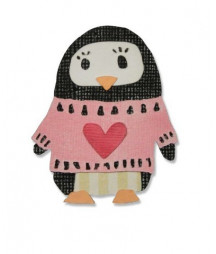 SIZZIX - Thinlits - Friendship Penguin by Craft Asylum 