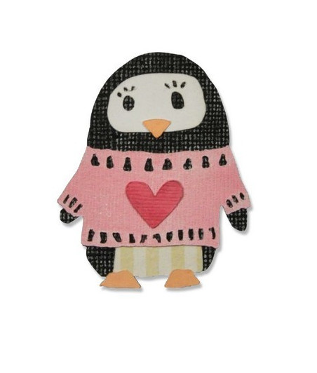 SIZZIX - Thinlits - Friendship Penguin by Craft Asylum 