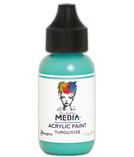 RANGER - Dina Wakley Media heavy body acrylic paint Turquoise