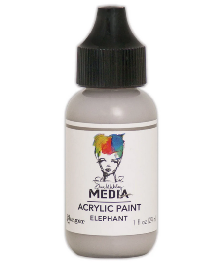 RANGER - Dina Wakley Media heavy body acrylic paint Elephant