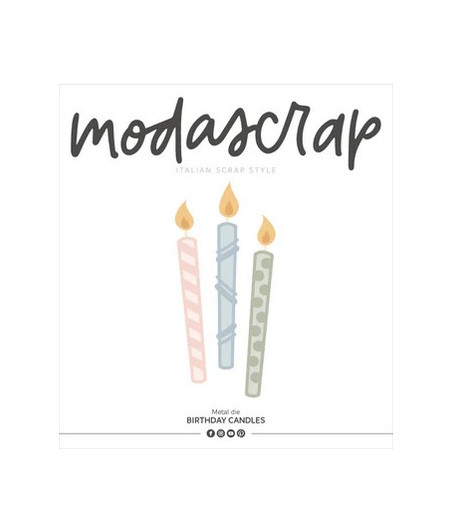 MODASCRAP FUSTELLA - BIRTHDAY CANDLES