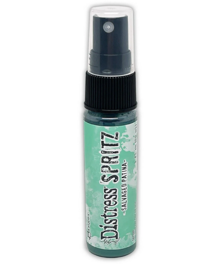 DISTRESS SPRITZ - TIM HOLTZ - RANGER INK - Salvaged Patina