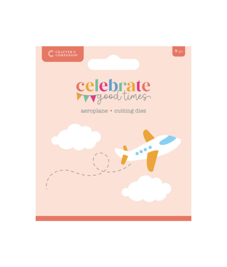 Dress My Craft - Celebrate Good Times Metal Die Aeroplane