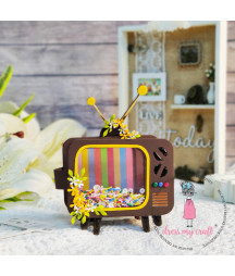 Dress My Craft - Cutting Die Basic Designer Big Screen TV