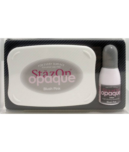 TSUKINEKO - StazOn Opaque Ink Pads Blush Pink - tampone