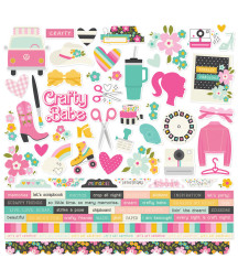 SIMPLE STORIES - Crafty Babe Collection Kit