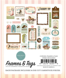 CARTA BELLA - Cowgirl Frames & Tags