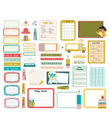 SIMPLE STORIES - Book Fair Journal Bits