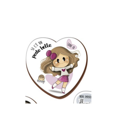 DOLCELEGNO - Magnete LE BUBINE CROMO