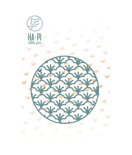 HA-PI - Cutting matrix Shoji Circle - HA PI Little Fox