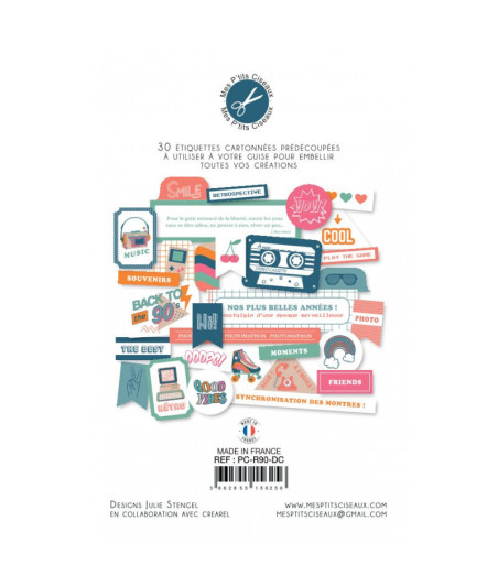 Retro 90' Die-cuts - Mes Ptits Ciseaux - Die Cuts