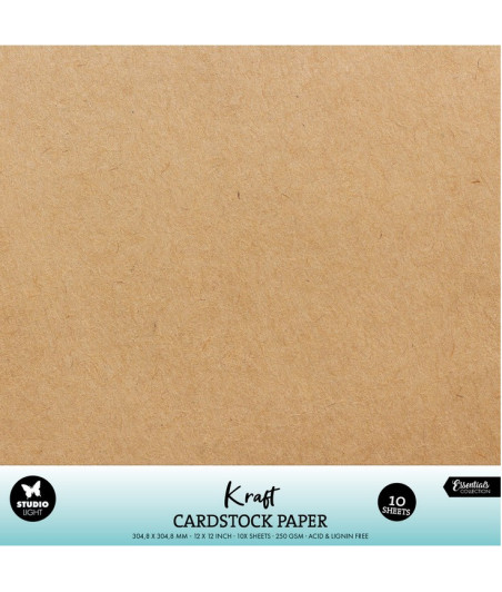 STUDIO LIGHT - Kraft 12x12 Inch (10pcs)