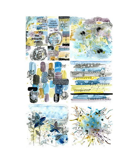 CartoLINE - Sogna by Erica Nicomedi 12''x12'' Confezione ridotta 5x2 fogli 10 fantasie