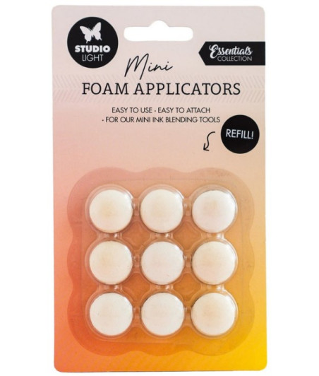 STUDIO LIGHT - Essentials Ink Blending Tool Replacement Foam Pads 20mm 9pezzi