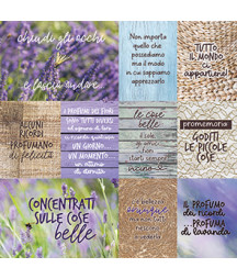 CartoLINE - Profumo di Lavanda by Valerio 6''x6''