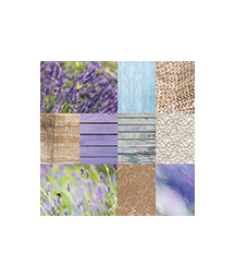 CartoLINE - I colori della Lavanda by Valerio 12''x12''