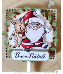 IMPRONTE D'AUTORE - Ghirlanda vischio IMPRONTE D'AUTORE - Ghirlanda vischio