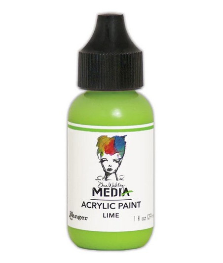 RANGER - Dina Wakley Media heavy body acrylic Lime