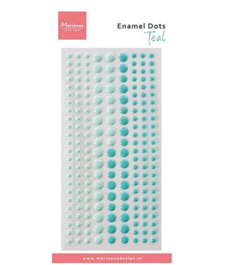 Marianne Design - Enamel Dots Duotone Teal