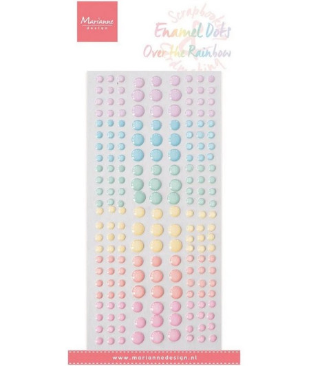 Marianne Design - Enamel Dots Over the Rainbow