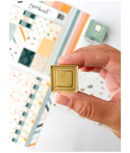 DUNAON - Testa in ottone: Sello lacre Marco Nimbus