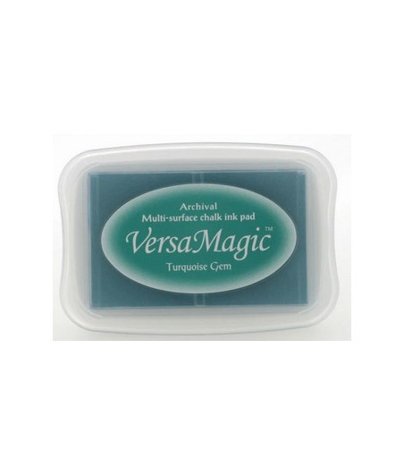 TSUKINEKO - VersaMagic Tampone per Timbri Turquoise Gem