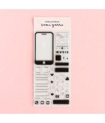 BASIC CREA - Set de sellos...