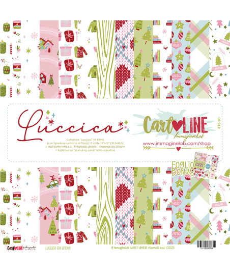 CartoLINE - Luccica by Ritins 12''x12''