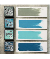 RANGER - Tim Holtz Distress Mini Oxide Ink Pads Kit 16 - Tim Holtz