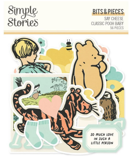 SIMPLE STORIES - Say Cheese Classic Pooh Baby Bits & Pieces