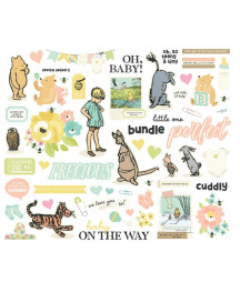 SIMPLE STORIES - Say Cheese Classic Pooh Baby Bits & Pieces