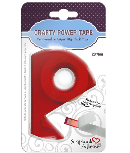 ADHESIVE -  Crafty Power Tape Dispenser - nastro adesivo pernanente