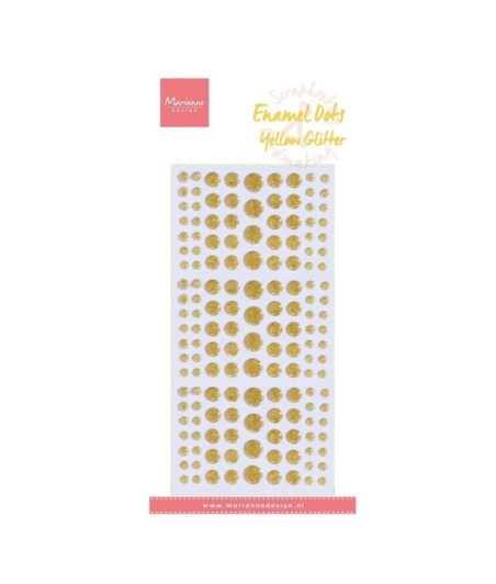 Marianne Design - Enamel Dots Duotone Yellow Glitter