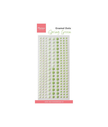 Marianne Design - Enamel Dots Duotone Verde Primavera